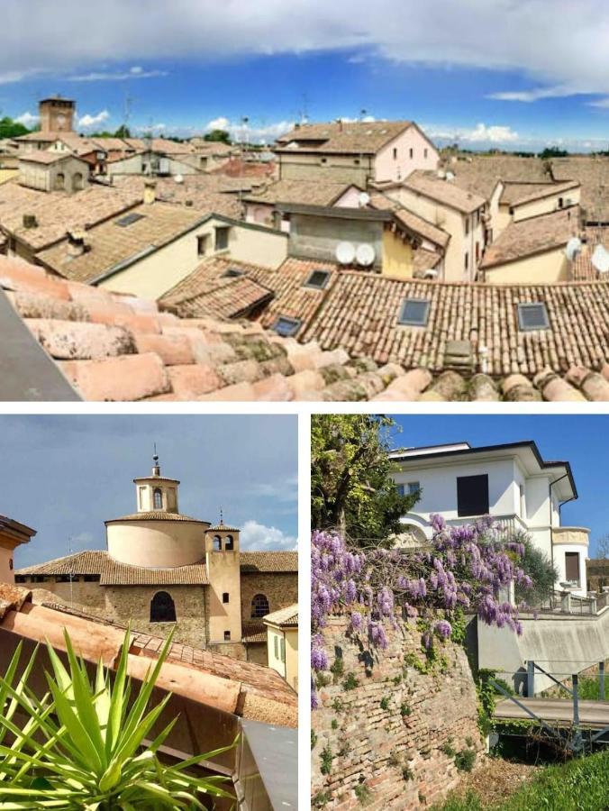 La Casa Sulle Mura Montecchio Emilia Exterior foto